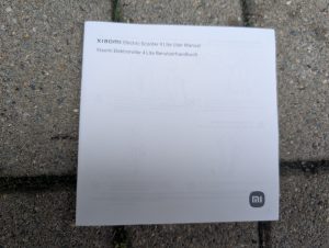 Bedienungsanleitung des Xiaomi 4 Lite E-Scooters