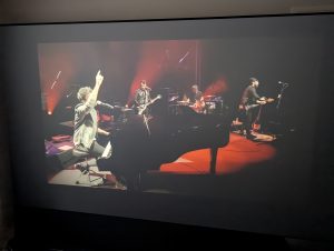 BenQ X300G Beamer Konzert Test