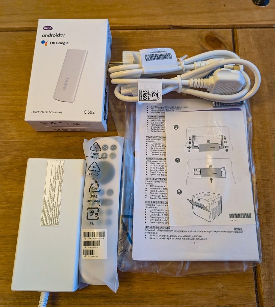 BenQ X300G Beamer Lieferumfang