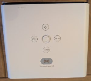 BenQ X300G Beamer Oberseite