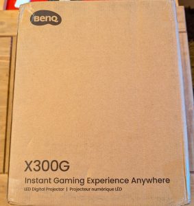 BenQ X300G Beamer Transportkarton