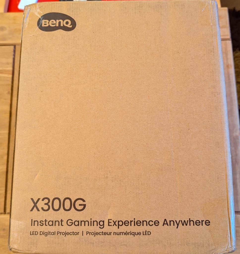 BenQ X300G Beamer Transportkarton