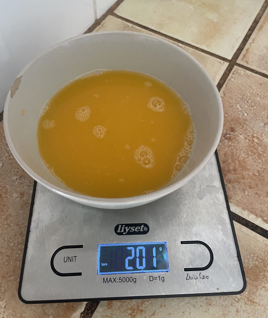 Bosch VitaExtract MESM500W Slow-Juicer Saftausbeute Orangen