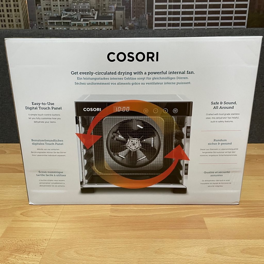 Consori Dörrautomat Karton Rückseite