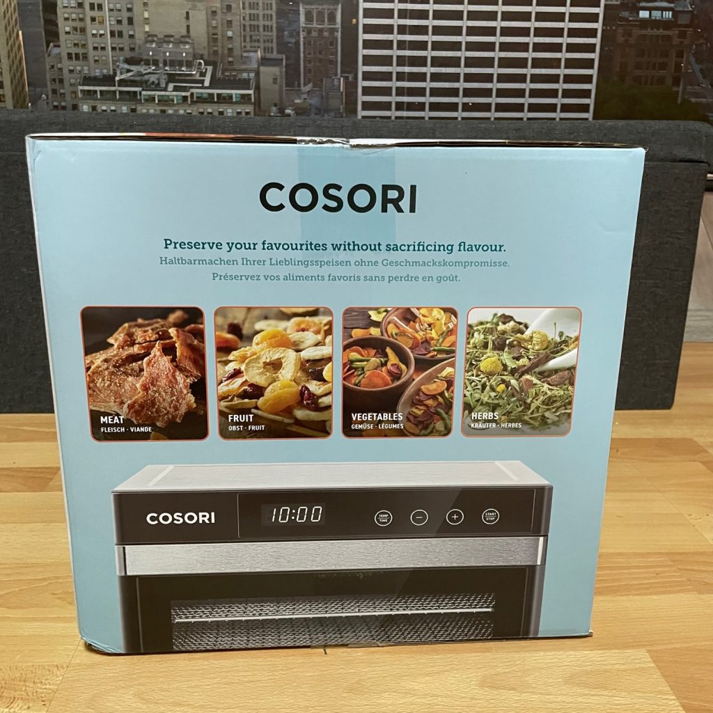 Consori Dörrautomat Karton seitlich