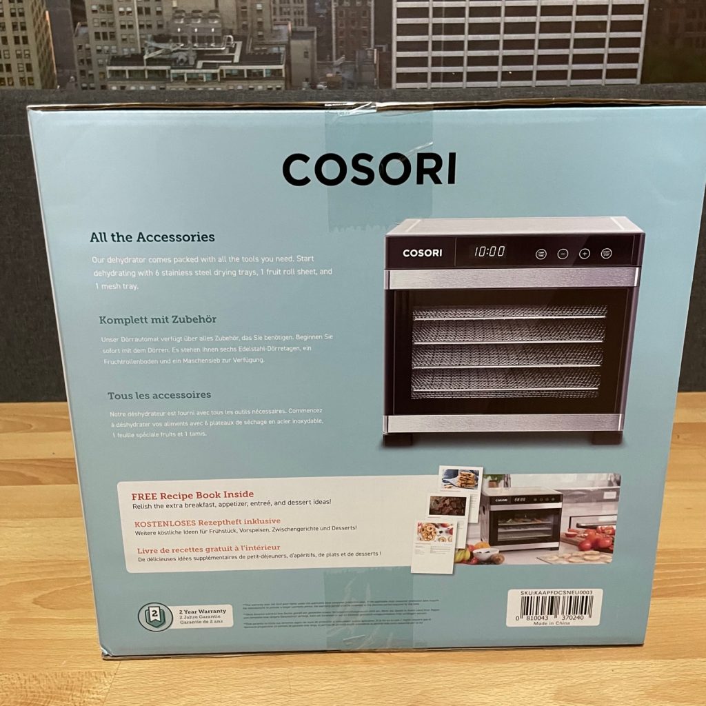 Consori Dörrautomat Lieferung