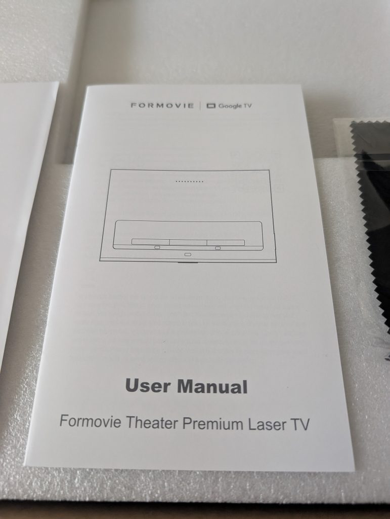 Formovie Theater Premium Beamer Bedienungsanleitung