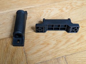 Fußhalterung des Dowinx LS 6689 Gaming-Stuhls