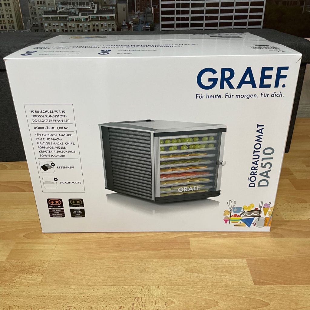 GRAEF DA510EU Dörrautomat Verpackung