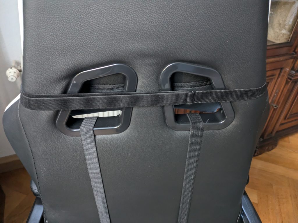 GTPLAYER GT800A Gaming-Stuhl von hinten