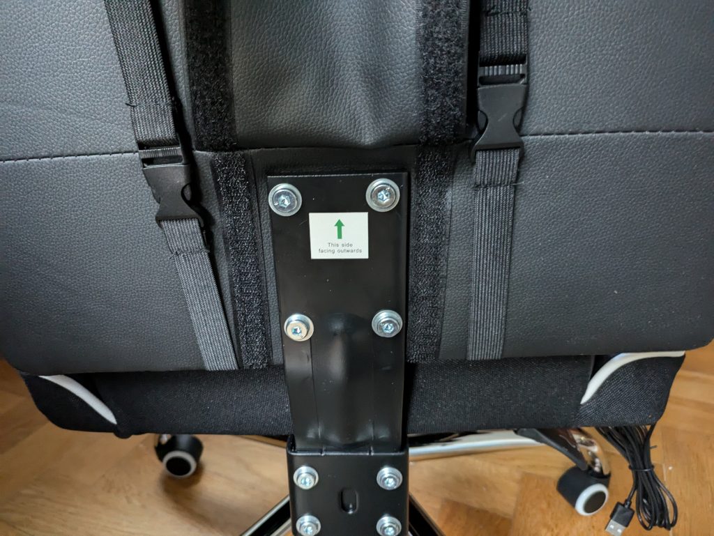 GTPLAYER GT800A Gaming-Stuhl von hinten (3)
