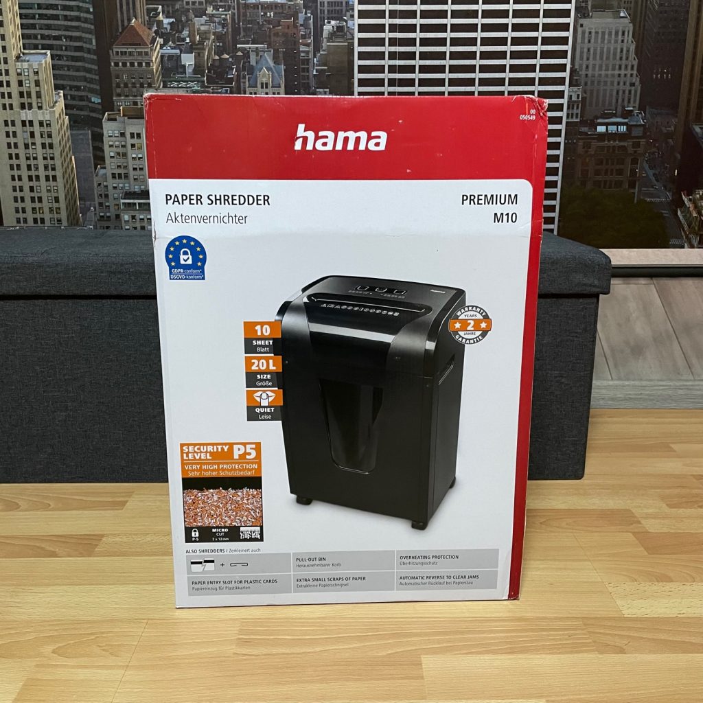 Hama M10 Aktenvernichter Karton