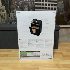 Hama M10 Aktenvernichter Karton von hinten