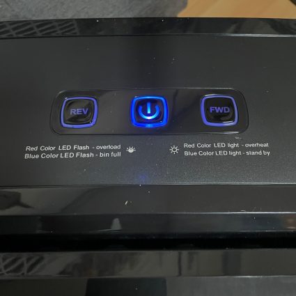 Hama M10 Aktenvernichter LED