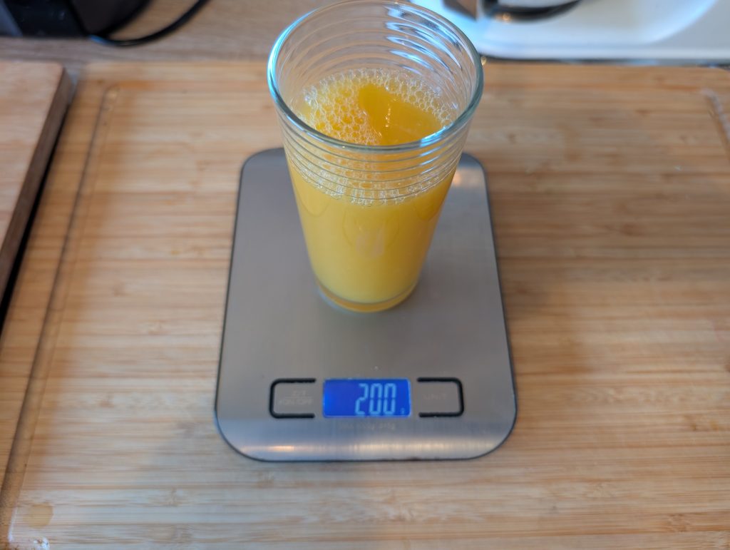 Hazel Quinn Slow Juicer Saftausbeute Orangen