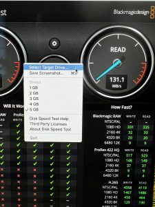 Seagate STGX2000400 externe Festplatte Testverfahren Geschwindigkeit