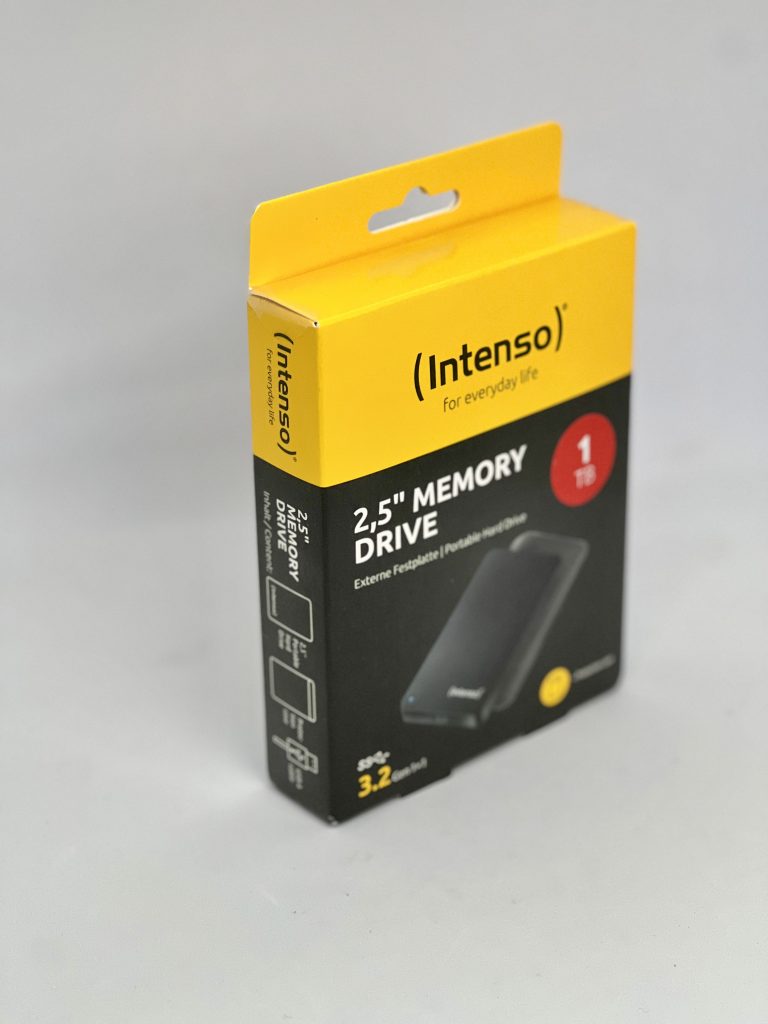 Externe Festplatte Memory Drive von Intenso