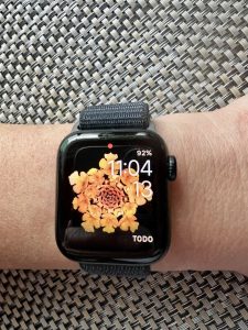 Apple Watch SE am Handgelenk
