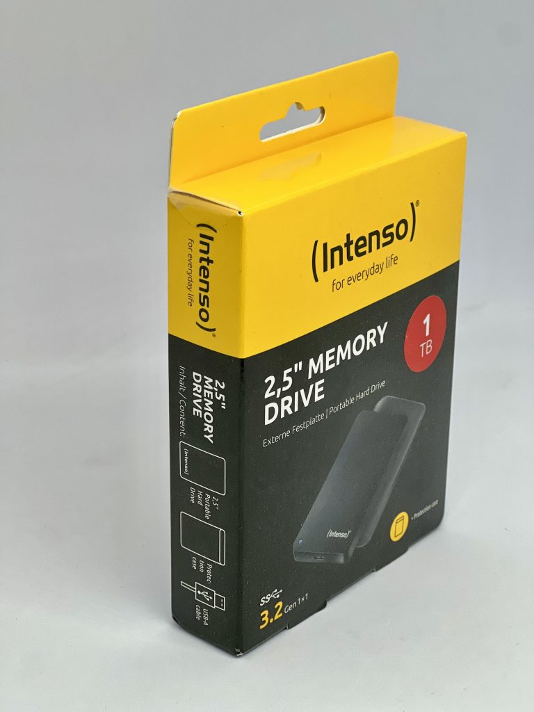 Externe Festplatte Memory Drive von Intenso