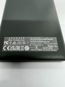 Seagate Basic STJL4000400 externe Festplatte Rückwand