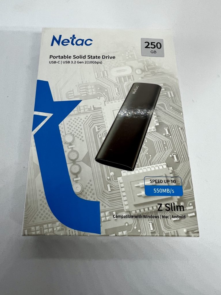 Netac ZSlim externe Festplatte SSD