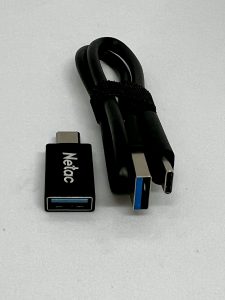 Netac ZSlim externe Festplatte SSD USB-Kabel