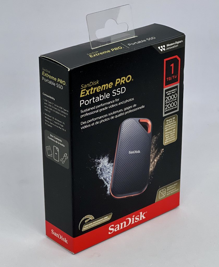 SanDisk Extreme PRO Portable SSD 1 TB externe Festplatte