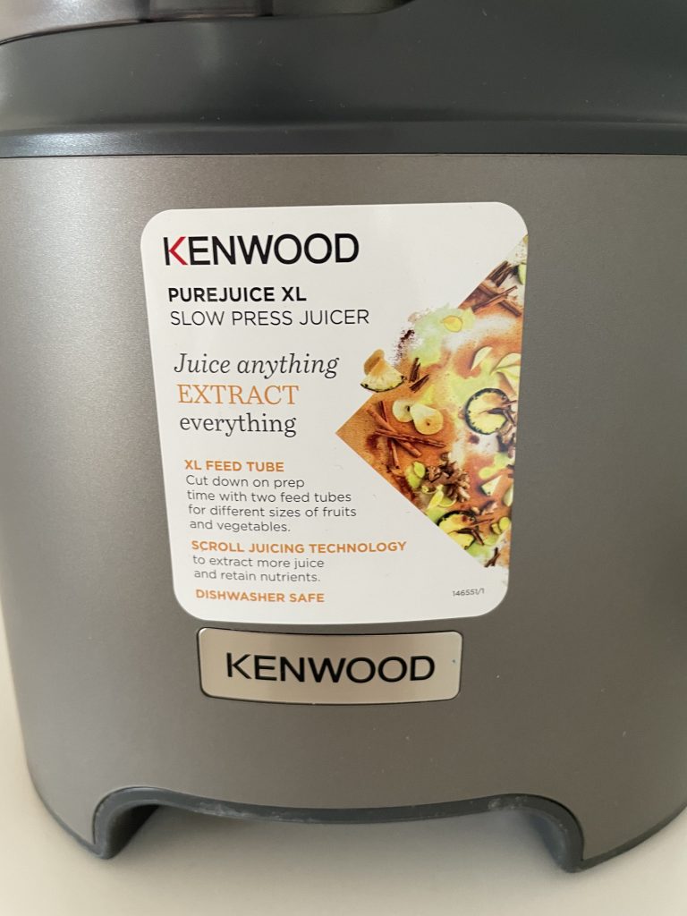 Kenwood PureJuice Pro JMP85.00SI Slow-Juicer Verbraucherhinweise auf dem Gerät
