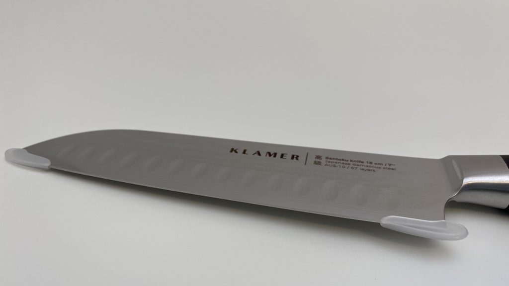 Klamer Premium Küchenmesser Ansicht von oben