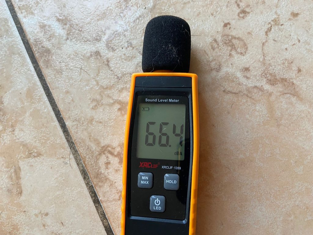 Lautstärke des Peach PS600-10 Aktenvernichters