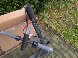 Lenker des Xiaomi 4 Lite E-Scooters