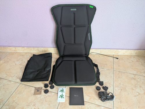 Lieferumfang des Razer Freyja Gaming-Sitz-Kissens