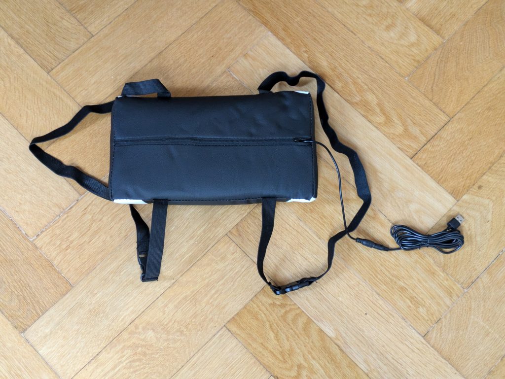 Lordosenkissen des GTPLAYER GT800A Gaming-Stuhls von hinten