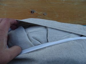 Mental-High Akupressurmatte Nackenkissen Bezug abnehmbar