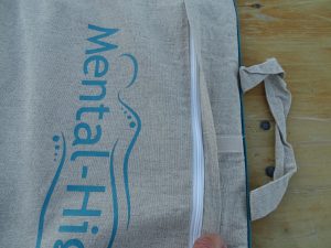 Mental-High Akupressurmatte Reißverschluss Oberseite