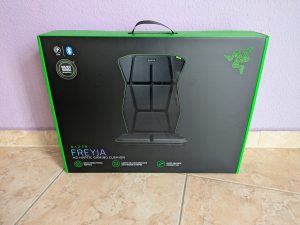 Verpackung des Razer Freyja Gaming-Sitz-Kissens