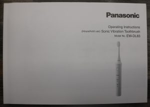 Panasonic EW-DL83 Schallzahnbürste Bedienungsanleitung