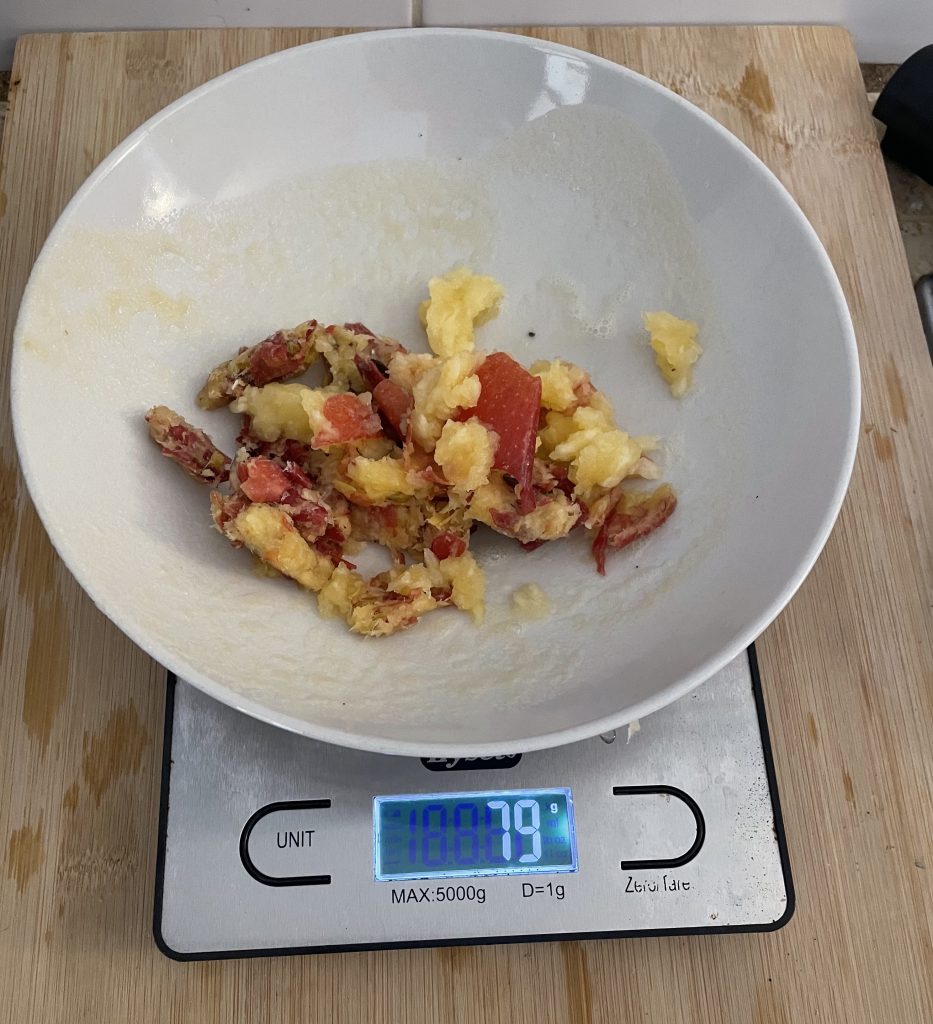 Panasonic MJ-L700KXE Slow-Juicer Apfeltrester Gewicht
