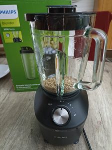Philips 3000 Series HR229141 Standmixer, Vollkornweizen im Glasbehälter