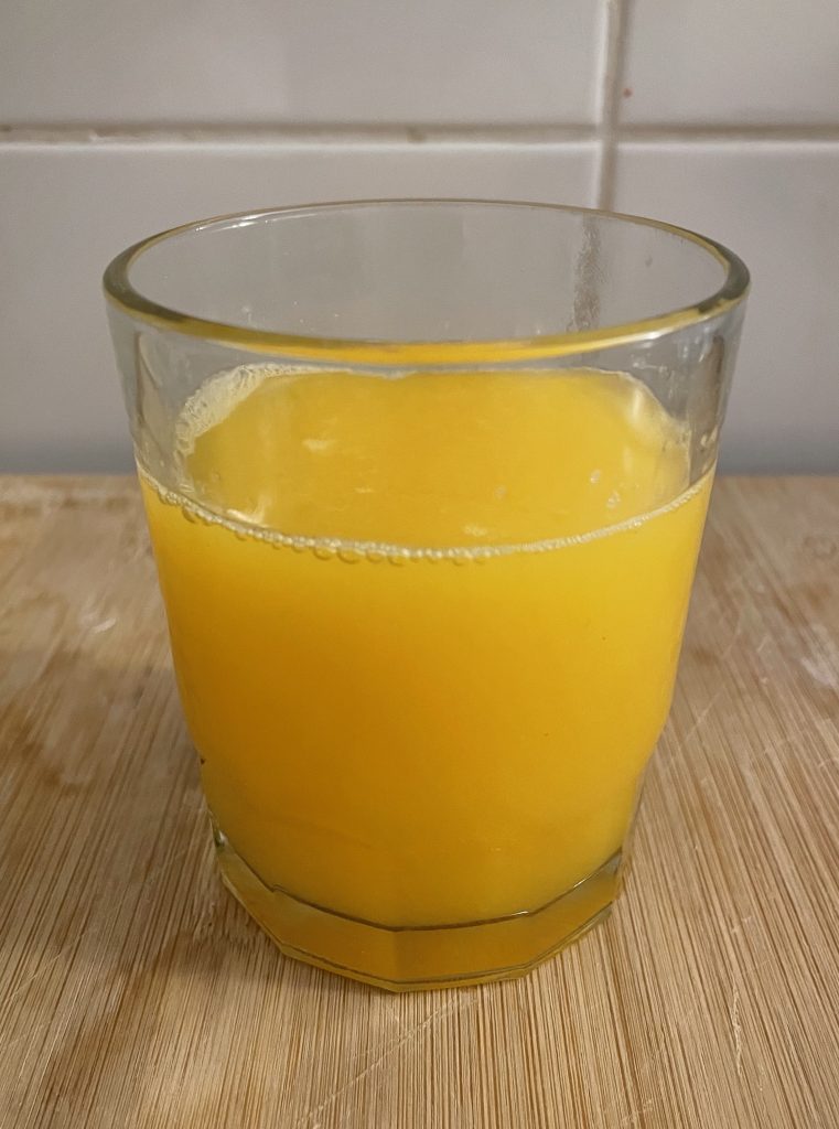 Philips Domestic Appliances HR1889:70 Slow Juicer Orangensaft ohne Schaumbildung