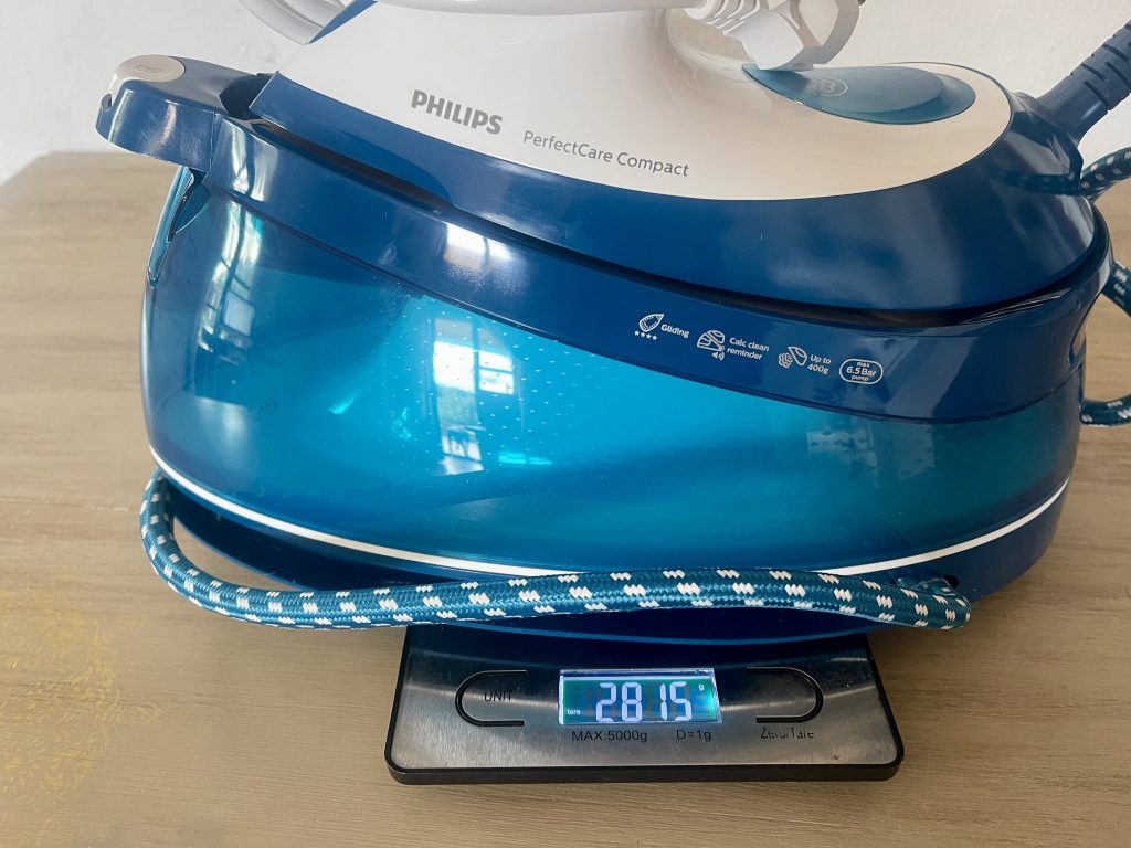 Philips PerfectCare Compact GC7844:20 Dampfbügelstation Gesamtgewicht
