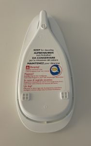 Philips PerfectCare Compact GC7844:20 Dampfbügelstation Zuebhör zum Entkalken von unten