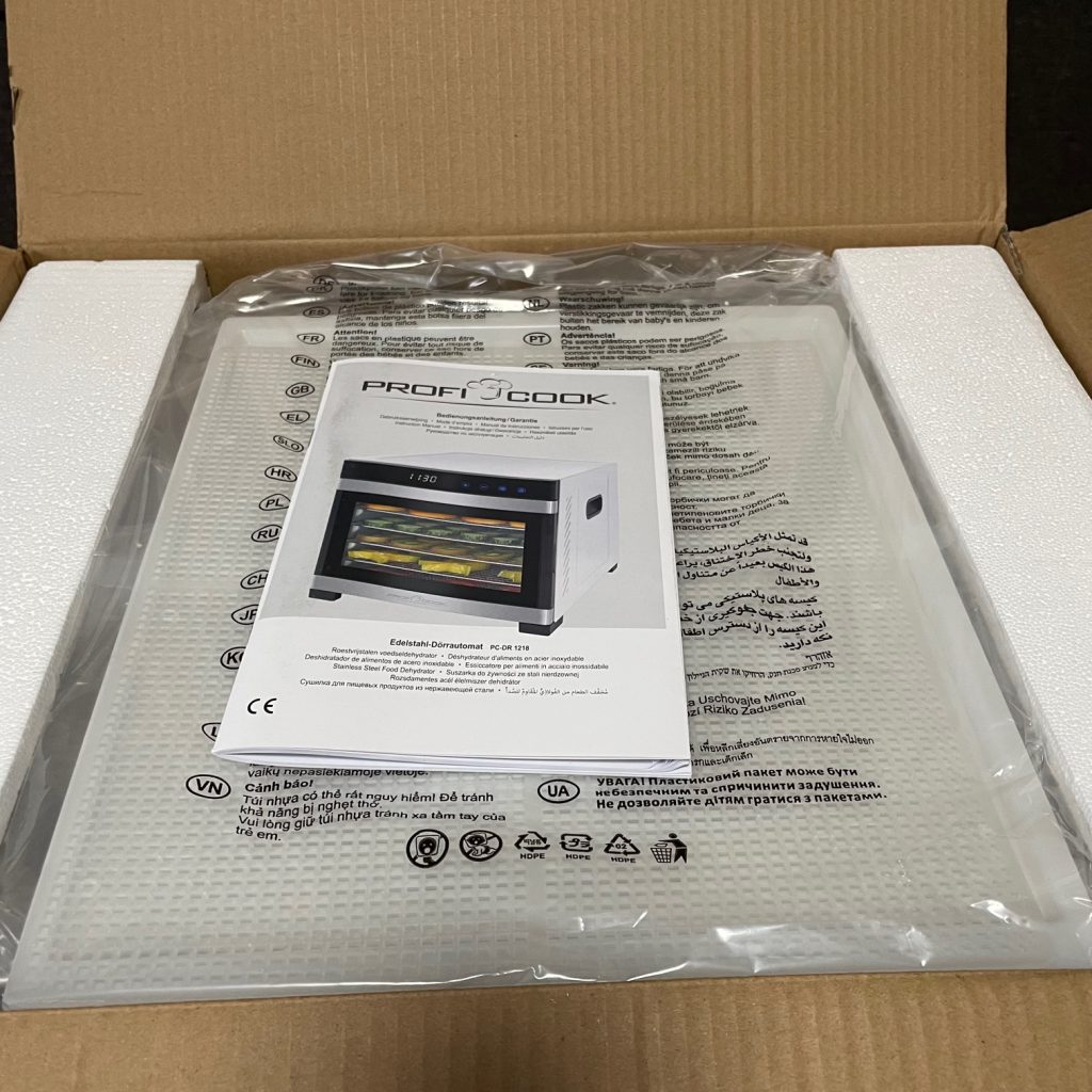 ProfiCook® PC-DR 1218 Dörrautomat Lieferung