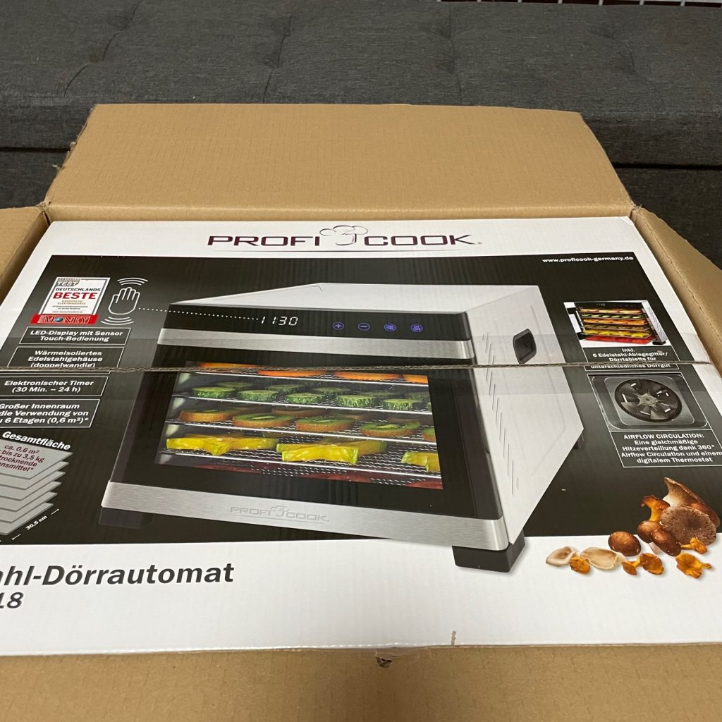 ProfiCook® PC-DR 1218 Dörrautomat verpackt