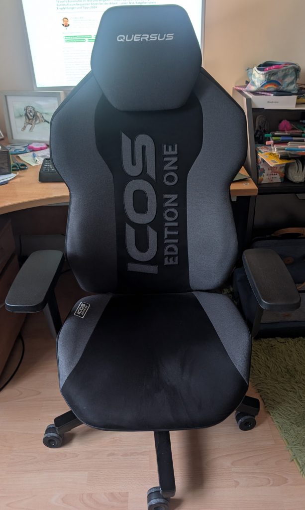 Quersus ICOS Edition ONE Gaming-Stuhl Titelbild (2)