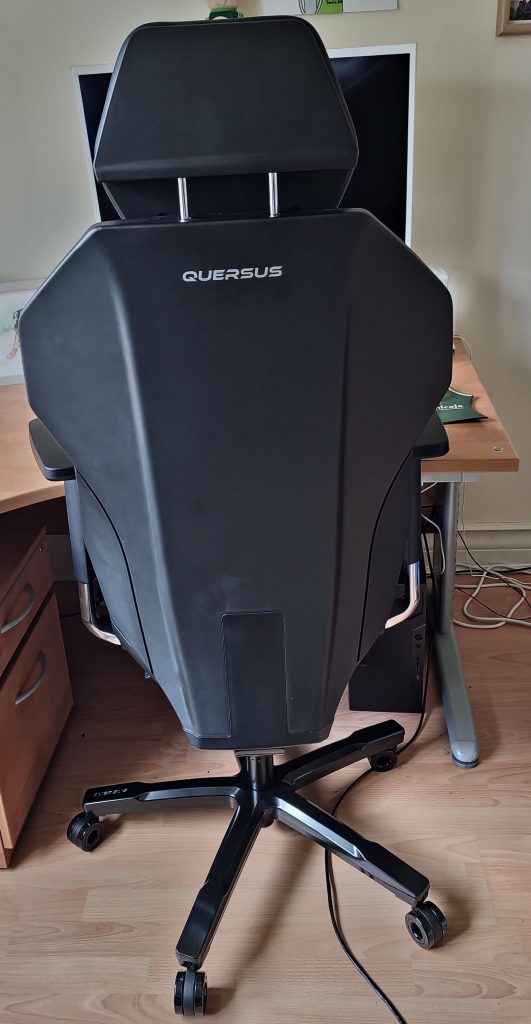 Quersus ICOS Edition ONE Gaming-Stuhl von hinten