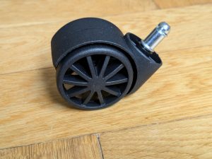 Rollen des Dowinx LS 6689 Gaming-Stuhls