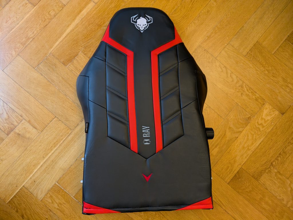 Rückenlehne des Diablo X-Ray 2.0 Gaming-Stuhls von hinten