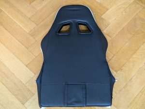 Rückenlehne des GTPLAYER GT800A Gaming-Stuhls von hinten