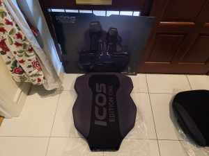Rückenlehne des Quersus ICOS Edition ONE Gaming-Stuhls